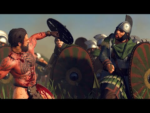 Constantine the Great: Part 1 - Romans vs Picts | Total War Attila & Fireforged Empire