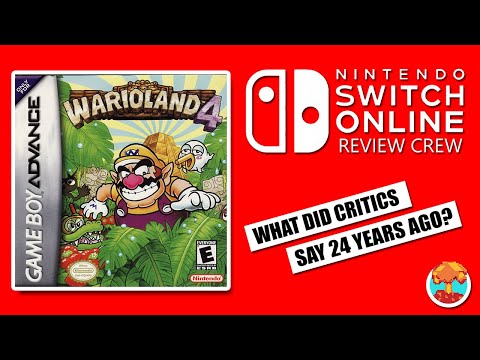 2000s Critics Review Wario Land 4 on Game Boy Advance (Nintendo Switch Online Expansion Pack)