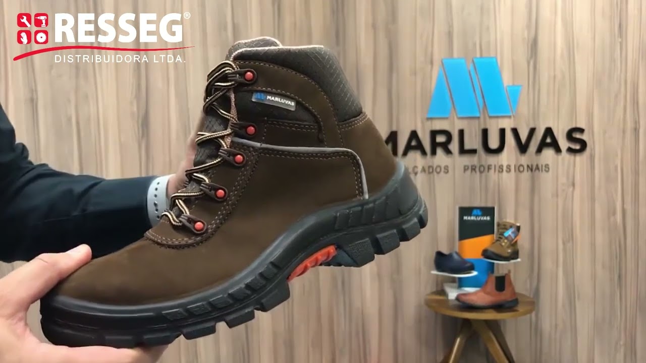 BOTINA 75BPR29-MSP-BP PREMIER PRETO BICO DE PLÁSTICO - MARLUVAS