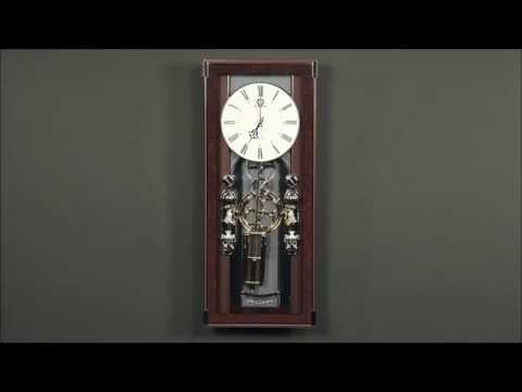 RHYTHM ソフィアーレプリモ カラクリ時計 4MN535SR RHYTHM リズム 振り子時計 電波掛け時計 ソフィアーレプリモ 30曲