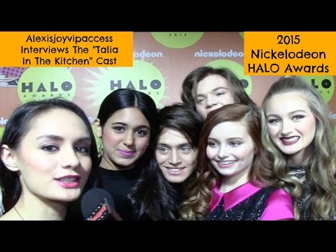Talia In The Kitchen Cast Interview With Alexisjoyvipaccess - 2015 Nickelodeon HALO Awards