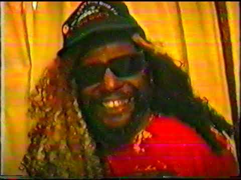 George Clinton and Eddie Hazel Backstage Interviews, Pittsburgh 8-25-1989