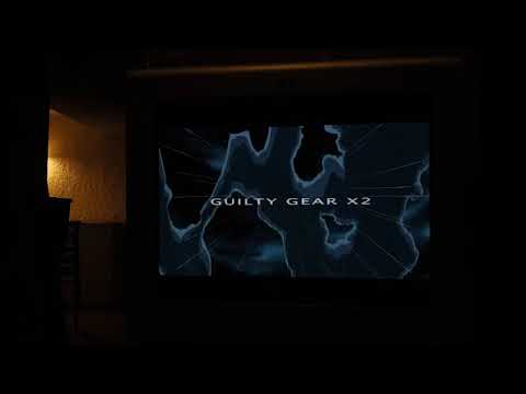 Guilty Gear XX #Reload intro - HP P1130 CRT Monitor