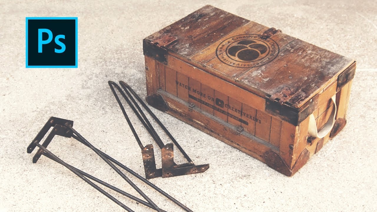 Create Vintage Style Branding Using PSD Mockup in Photoshop