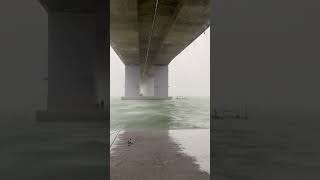 Download lagu Hujan lebat pas mancing di pancang jembatan suramadu #mancing #videoshort mp3