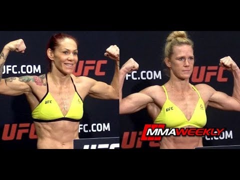 UFC 219 Official Weigh-Ins: Cris Cyborg vs. Holly Holm (FULL)