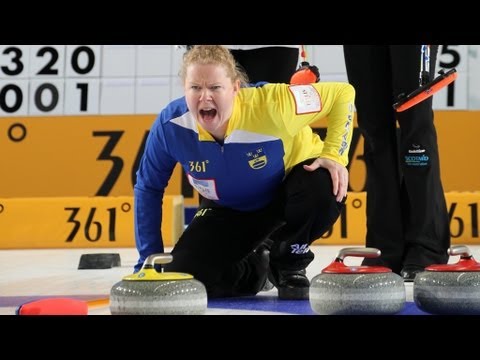 CURLING:World Women's Chp 2013 - Draw 11 CAN-SWE