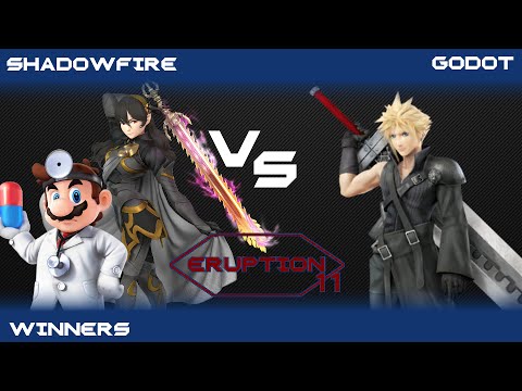 Eruption 11 Smash 4 - ShadowFire(Dr. Mario/Corrin) vs Godot(Cloud) - Winners