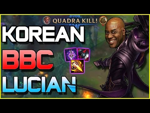 KOREAN BBC LUCIAN JUNGLE - Full Gameplay | League of Legends