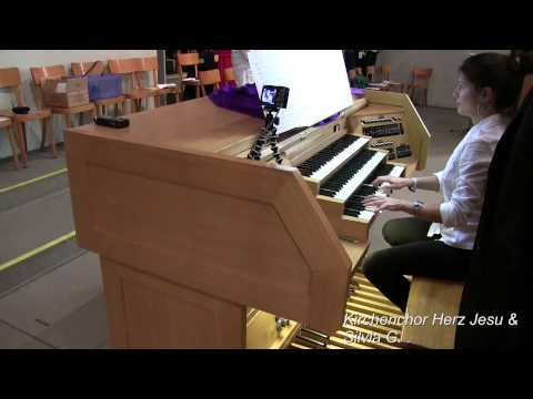 F.-A. Guilmant - 3. Messe Solennelle - Sanctus, Silvia G. & Chor Herz Jesu (Wi