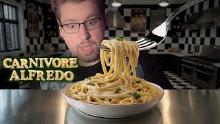 Carnivore Fettuccini Alfredo 🍝 (No Flour, No Guilt, FULL Flavor)
