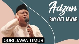 Download lagu Adzan Merdu Irama Bayyati Jawab || Ust. Herman Hidayat || Qori Jawa Timur mp3