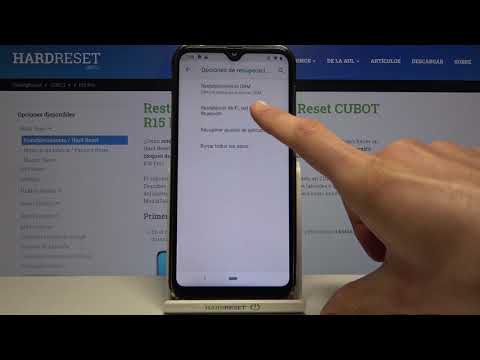 Cómo restaurar ajustes de red en CUBOT R15 Pro - restablecer configuración de red