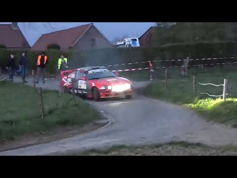 Last straight line to the finish! TAC Rally 2022 - SS14: Poelberg 4 - all cars (final stage)
