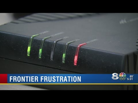 Frontier Outages Map