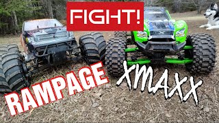 REDCAT RAMPAGE MT V3 vs TRAXXAS XMAXX