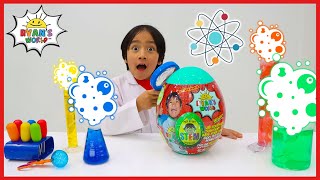 Scientist Ryan and the Ryan's World Surprise Subscription Activities for kids!