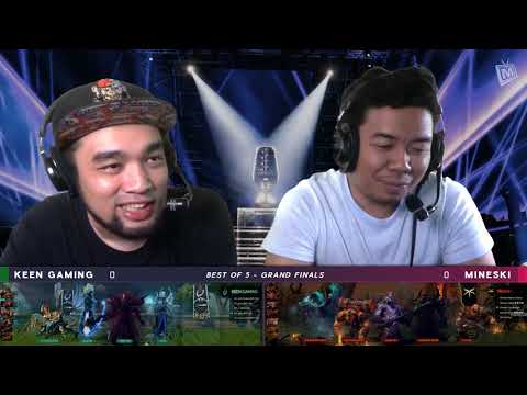 Mineski vs Keen Gaming | Bo5 l Grand Finals | ESL One Mumbai 2019 Game 1