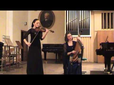 Bach - Gounod. Ave Maria. Tetiana Voynarovska (violin), Lesya Korol (bandura)