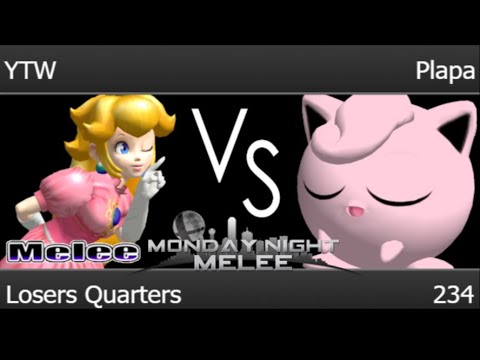 MNM 234 - YTW (Peach) vs Plapa (Jigglypuff) Losers Quarters - Melee
