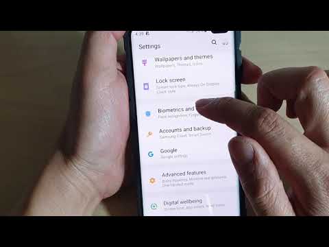 Galaxy S10 / S10+: How to Clear Credentials in Security Settings