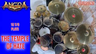 ANGRA | THE TEMPLE OF HATE | 15 Y/O DRUMMER | BOSPHORUS CYMBALS | REMASTER DRUMS ONLY