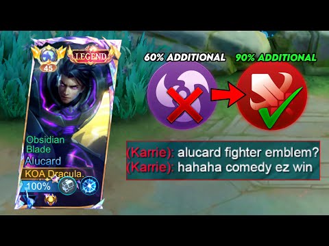WHEN GLOBAL ALUCARD ABUSE THIS NEW LIFESTEAL BUILD!!(must try👍)