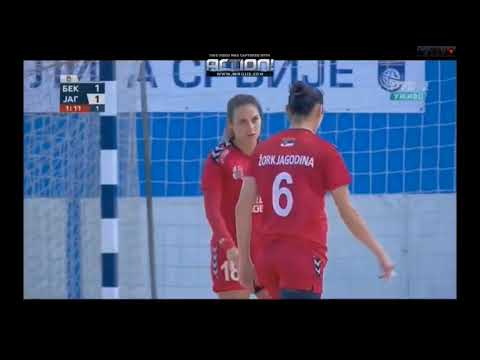 Milica Rancic handball WHC Jagodina-Serbia 2017/18