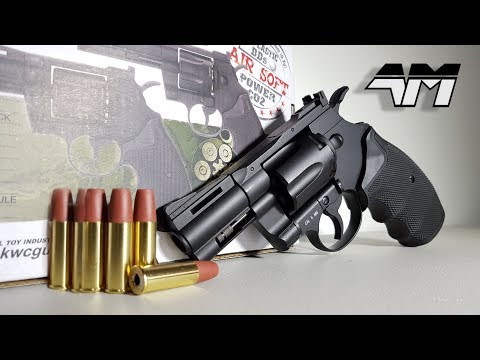 KWC MODEL 357 / Airsoft Revolver Unboxing & Review