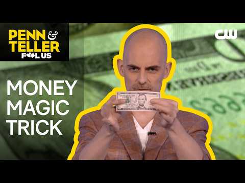 Australian Magician Fools Penn & Teller with Money Magic Trick | Penn & Teller: Fool Us | The CW