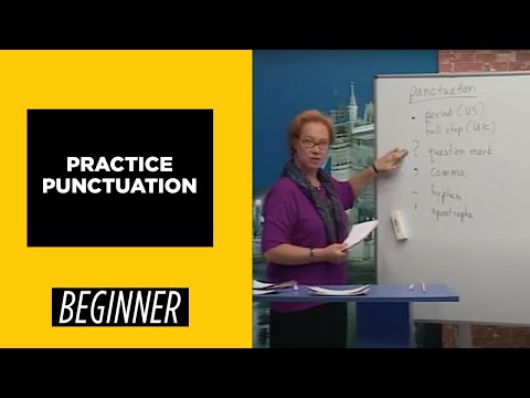 Beginner Level Practice Punctuation | English For You