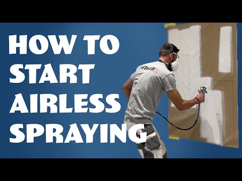 How to Start Spraying