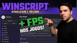 COMO OTIMIZAR O PC COM O WINSCRIPT 2025 ! FERRAMENTA INCRÍVEL PARA DEBLOAT E AUMENTAR FPS NOS JOGOS