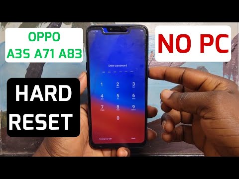 Oppo A3s, A71, A83 Hard Reset/Factory Reset | No Pc Need