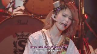 SCANDAL - Burn (LIVE - Romaji &amp; English Subtitles)