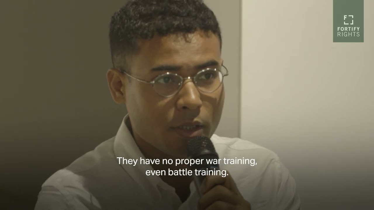 “I Was Tricked into the War,” Report Launch and Panel Discussion