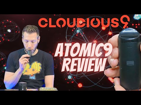 Cloudious 9 Atomic9 Dry Herb Vape Review