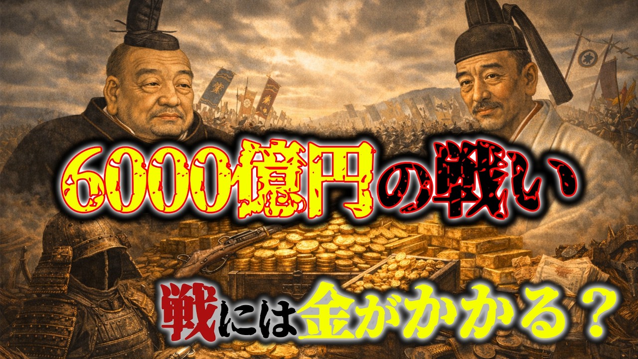 【歴史解説】関ケ原の戦いが６０００億？数字で読み解く経済戦争の戦国史！【MONONOFU物語】