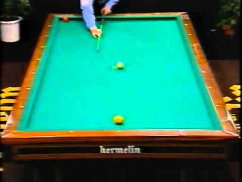 L'arte del biliardo 5 birilli - i tiri a rientrare  --Nocerino vs Zito--
