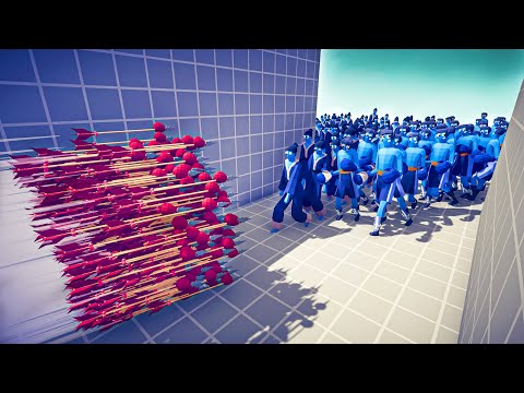 50x BOXER & 50x TAEKWONDO vs 2x EVERY GOD - Totally Accurate Battle Simulator