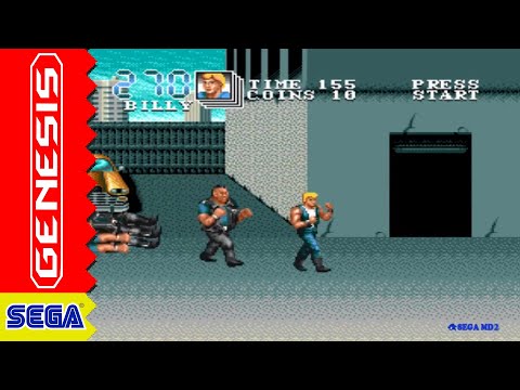 Double Dragon III: The Arcade Game (Sega Genesis) - Longplay
