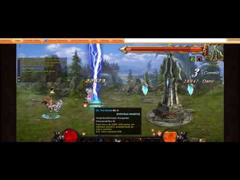 Legend online GVG Atacando torre principal enimiga