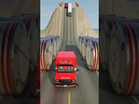 Reverse bus & cars Vs bollards 😲👍#shortvideos#viral#plzviral