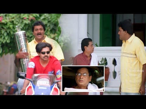 Pawan kalyan And Sunil Funny Food Eating Comedy Scene | Comedy Scene | @TeluguVideoZ