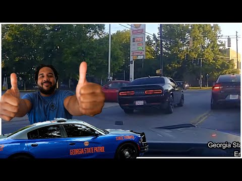 Perfect Chase | Challenger Scatpack 392 SMOKES💨 Police in High Speed Chase!