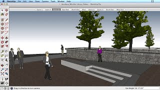 SketchUp Training Series: Position Camera / Look Around