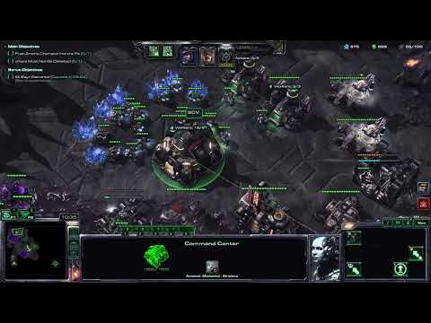 StarCraft 2 Co-op | Chain of Ascension Brutal - Tychus & Zagara | Tychus POV with Commentary