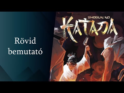 Shogun no Katana rövid bemutató - Board Game Addicts