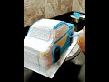 Car Shape Cake Design White And Blue Colour Cake Design