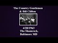The Country Gentlemen Live with Bill Clifton 4/28/1963
